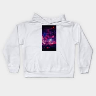 Galaxy space Kids Hoodie